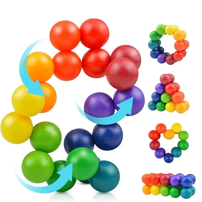 Autism Sensory Toys for Autistic Children, Fidget Toys for Adults Kids , Autism Toys for Toddlers 3-4,Christmas Stocking Stuffers Present,Airplane Car Travel Toys for Kids Ages 3-5