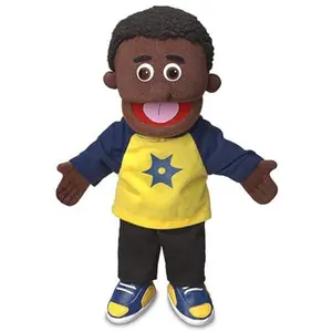 Jordan, Boy Puppet, Black (14")