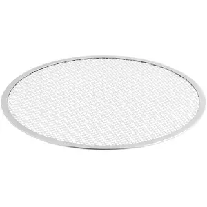 14" Pizza Chicken Screen Lightweight Durable Aluminum Mesh Design for Crispy Crusts & Efficient Baking in Pizzerias Sandwich Shops