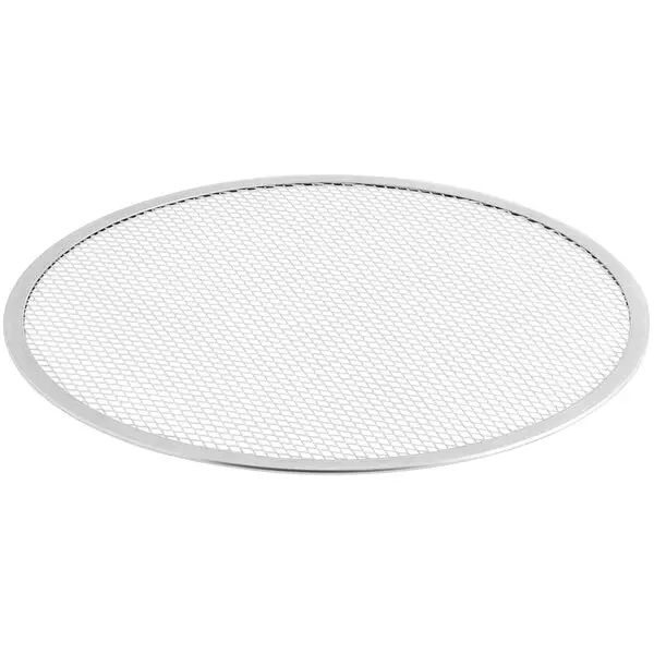 14" Pizza Chicken Screen Lightweight Durable Aluminum Mesh Design for Crispy Crusts & Efficient Baking in Pizzerias Sandwich Shops