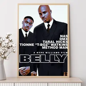 (No Frame) Belly (1998)--Movie Poster, Art Prints, Home Decor,Wall Art, Poster