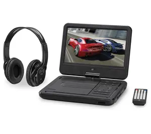 GPX 10" Portable DVD Player with Bluetooth Headphones