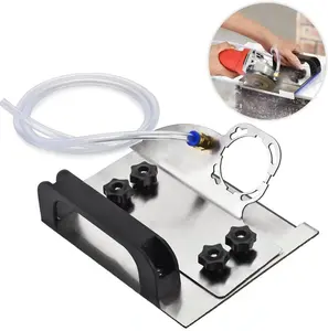 100-inch angle grinder 45° cutting tool tile chamfering device and 110 ceramic cutting discs, wavy ultra-thin diamond saw blades for angle grinders, suitable for glass bricks and tiles chamfer degree outdoorfun abrasive