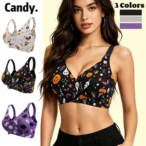 Women's Seamless Push Up Bra Set 3-pack Comfortable Underwear Ideal for Daily Wear & Special Occasions Halloween Gift - Underwire Bras, Womenswear