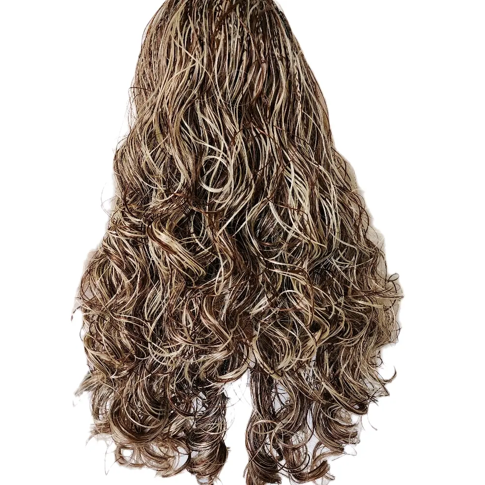 Boho braid French curls wig