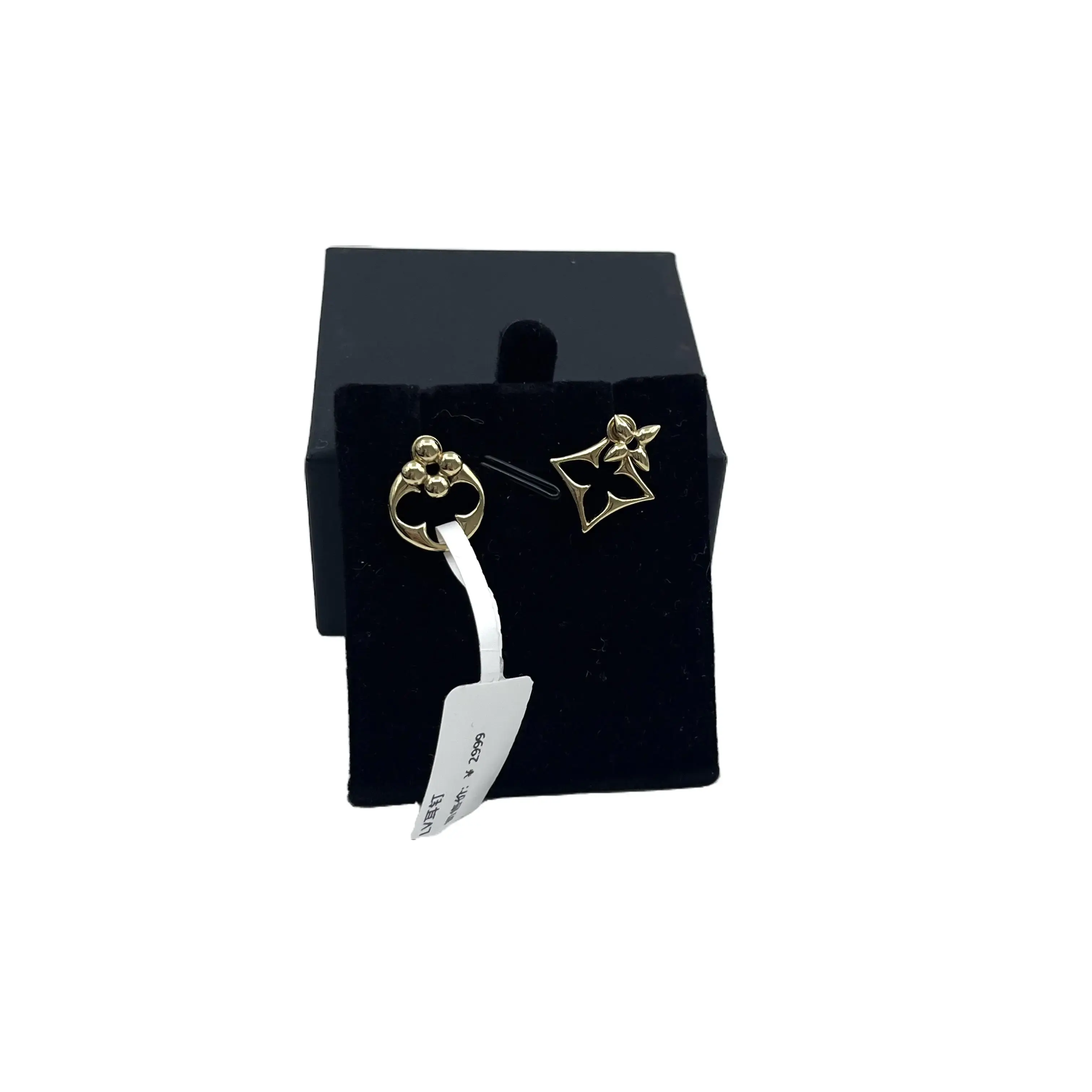 Pre-owned Louis Vuitton Clover Earrings H5 D0415