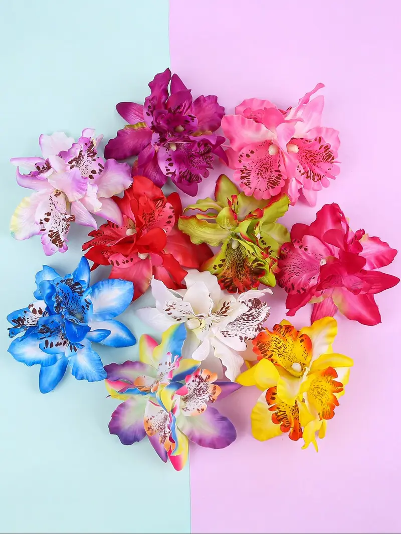 32-Piece Floral Hair Clip Set, Cute Sweet Design for Girls  display picture 3