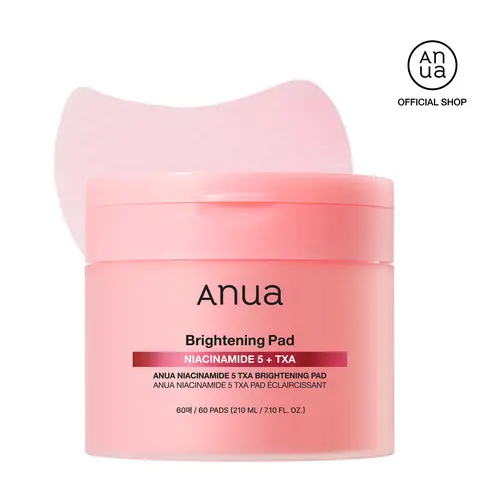 [Anua] Niacinamide 5 TXA Brightening Pad (210ml / 60Pads)｜Toner Pads, Korean Skincare, Glass Skin, Dark Spot Care, Hyperpigmentation, Hydrating, Under Eye Care, Smooth skin