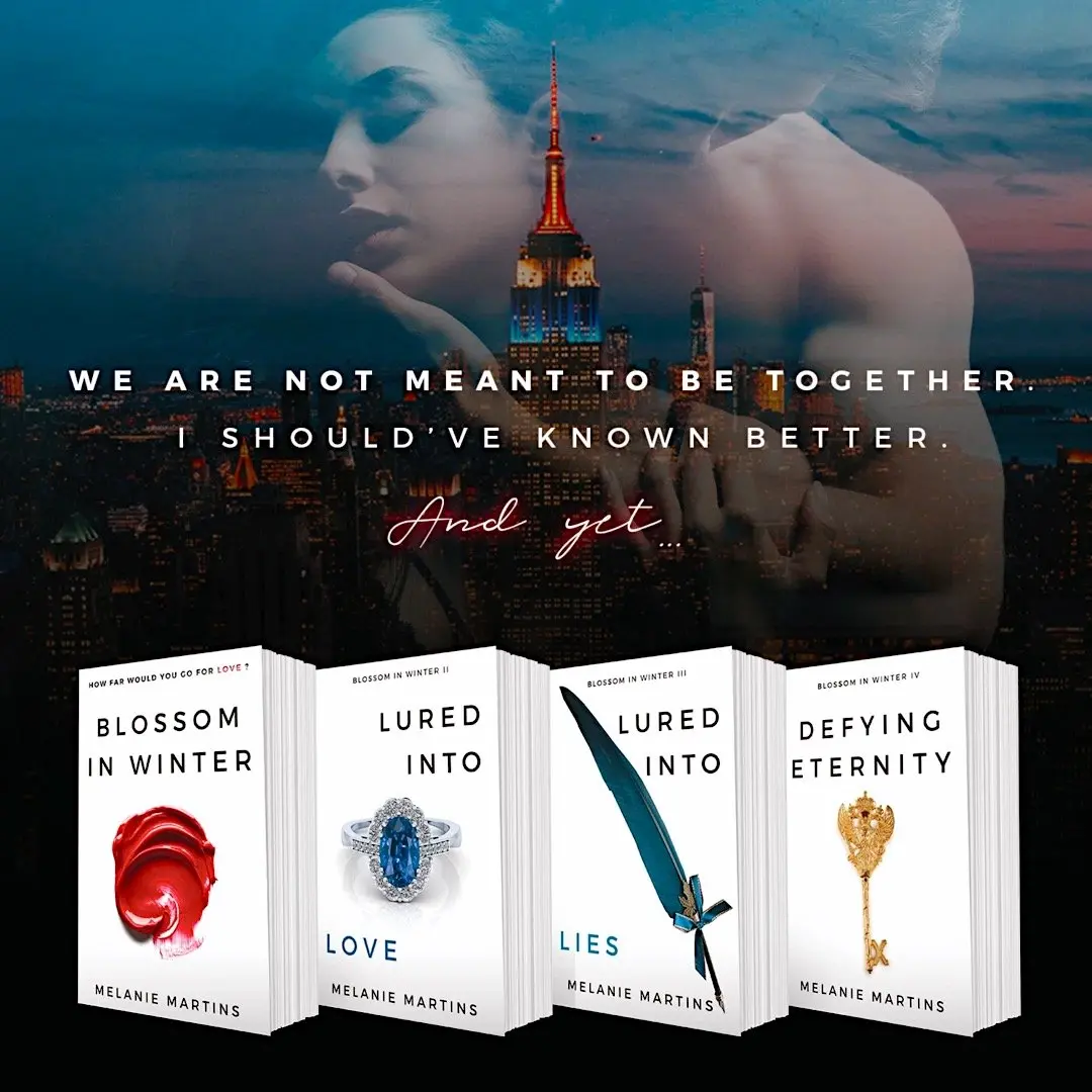 Blossom in Winter Series - Books 1-4, Signed English Trade Paperback Collection, 540,000 Words Binge-Read Set with Bookmark