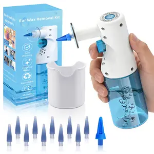 Electric Ear Wax Removal Kit, Ear Cleaning Kit, Ear Wax Removal Tool, Ear Washing Kit, Personal Care Product for Women & Men, Earwax Removal Kit, Ear Wax Remover, Ear Irrigation Kit, Ear Canal Cleaner