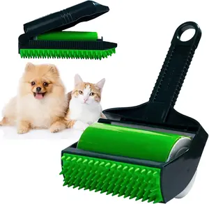 Extra Sticky Reusable Eco-Friendly Gel Lint Roller, Lint Brush, Easily Cleans Clothes, Pet Hair, Bedding, and Car Seats