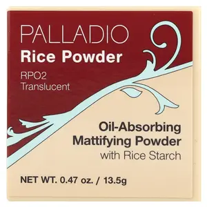Palladio Rice Powder, Translucent RPO2, 0.47 oz (13.5 g)