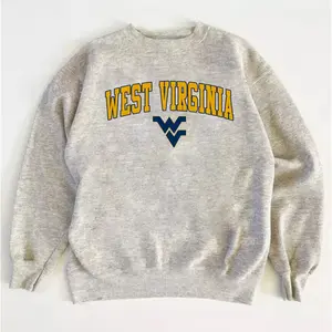 West Virginia Vintage Sport Teams Collection Unisex Crewneck Sweatshirt Graphic Team Collection Sweatshirt Gift For Fans