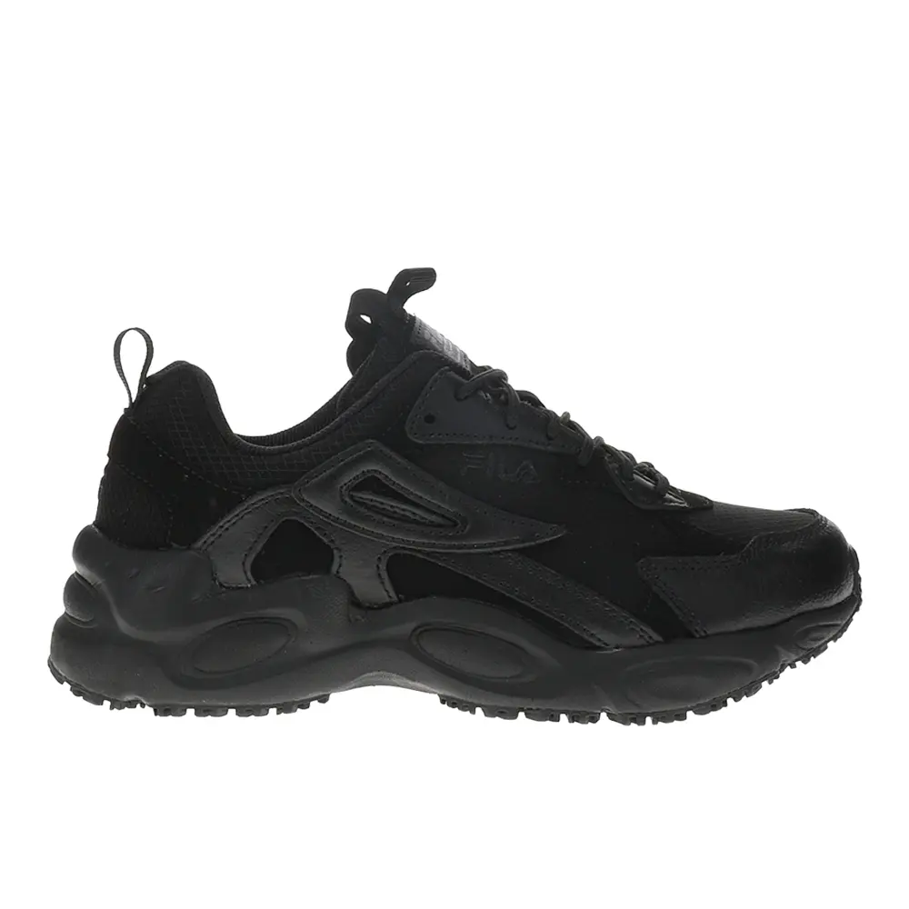 Fila Womens Lateshift Waterproof Composite Toe  Work Safety Shoes Casual - Black