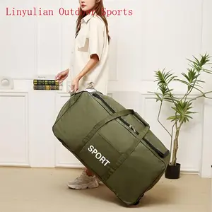 Thickened Foldable Silent Wheel Suitcase, Packing Clothes Storage Wheeled Suitcase