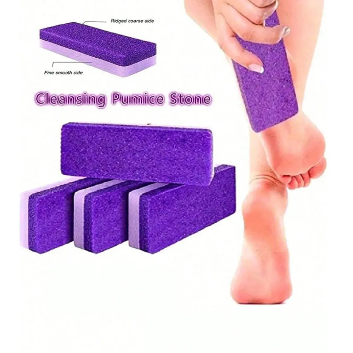 1/2pcs Professional Pedicure Callus Remover Set, Foot Care Tools, Exfoliating Stone, Dead Skin Removal, Men and Women, Massage Brush Included