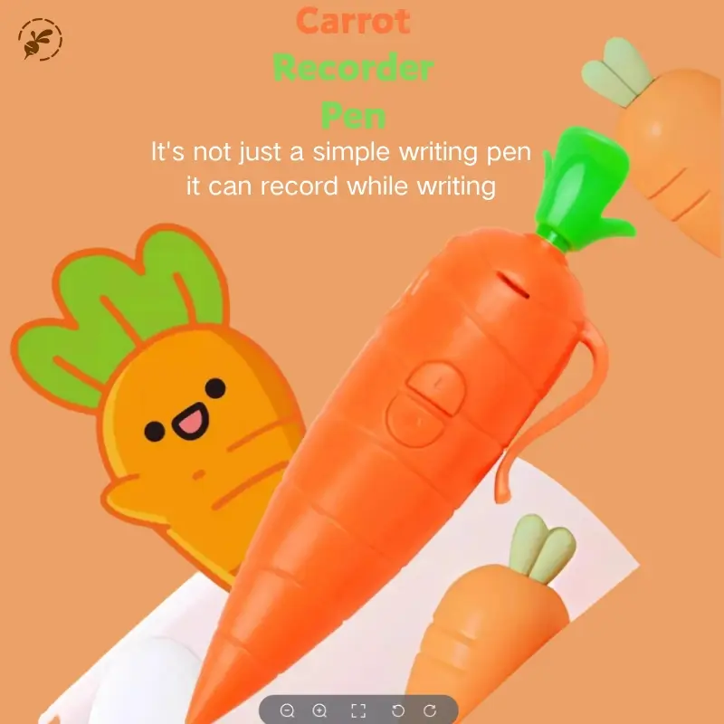 Crazy Animal City Carrot Rubber Pencil | judi&Nick Children's && Mini Rubber Pencil gel Ink Stationery