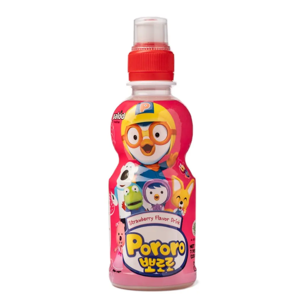 Paldo Pororo Fruit Juice, Strawberry Flavor 235 ml