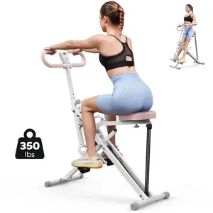 Merach Squat Machine Glutes Workout Adjustable Resistance Foldable Exercise Equipment Leg Exercise Machine with 350lbs Weight Capacity, Rowing Machine,  TikTokShopBlackFriday, Christmas gift
