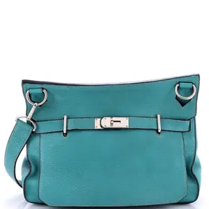 Pre-owned material Messenger Bags Hermes Jypsiere Bag Clemence 34 by Rebag