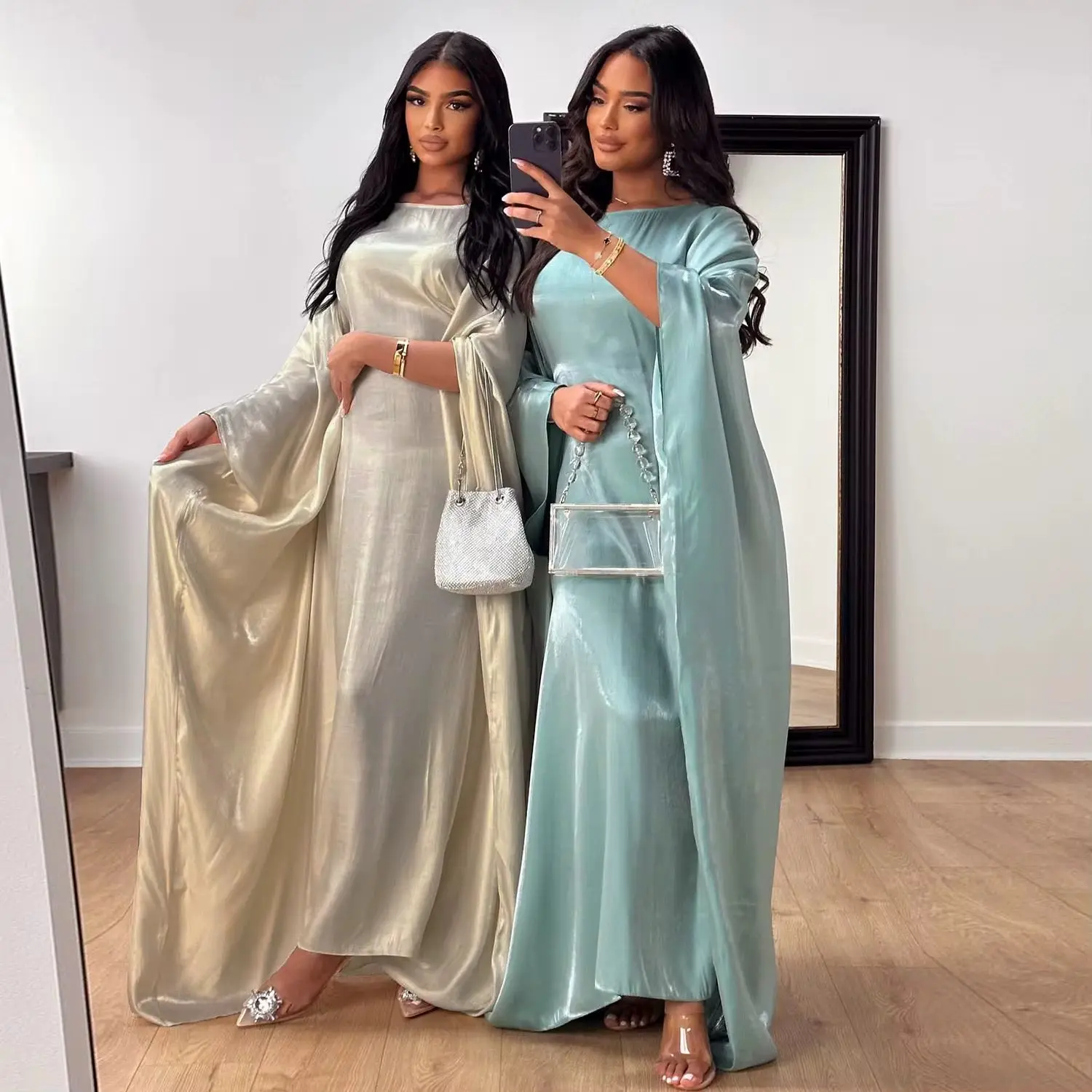 Butterfly Abaya Dress - Elegant Abaya for Special Occasions with Decorative Butterfly Design