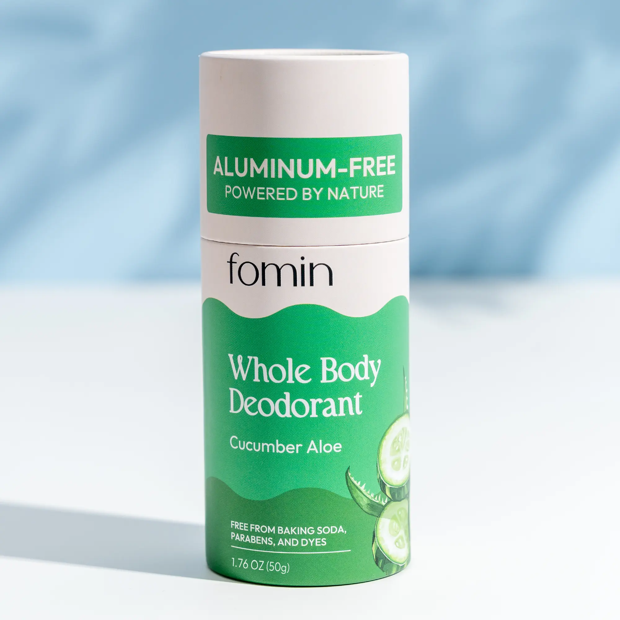 Fomin Whole Body Deodorant Stick - 1 Pack - Deodorant Stick for Sweat & Odor Protection for Long Lasting Freshness - Aluminium, Parabens & Dyes Free Deodorant Stick for Men & Women