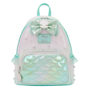 The Little Mermaid Iridescent Pearl Mini Backpack