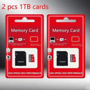 MicroSD card tf memory card with adapter (MicroSD) card - Flash memory for cameras, smartphones, PCS, headphones and PSPS. Used for photo storage.