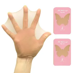 24 Pieces Wig Caps, Nude Wig Caps for Women Lace Front, Ultra-thin Stretchy Stocking Caps for Wigs