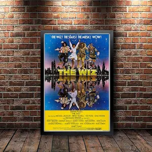 The Wiz Vintage Movie Poster - Premium Art Print For Instant Wall Decor Without Frame