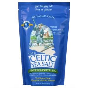 Light Grey Celtic Sea Salt - 1lb for Cooking, Seasoning & Fermentation - Flavor