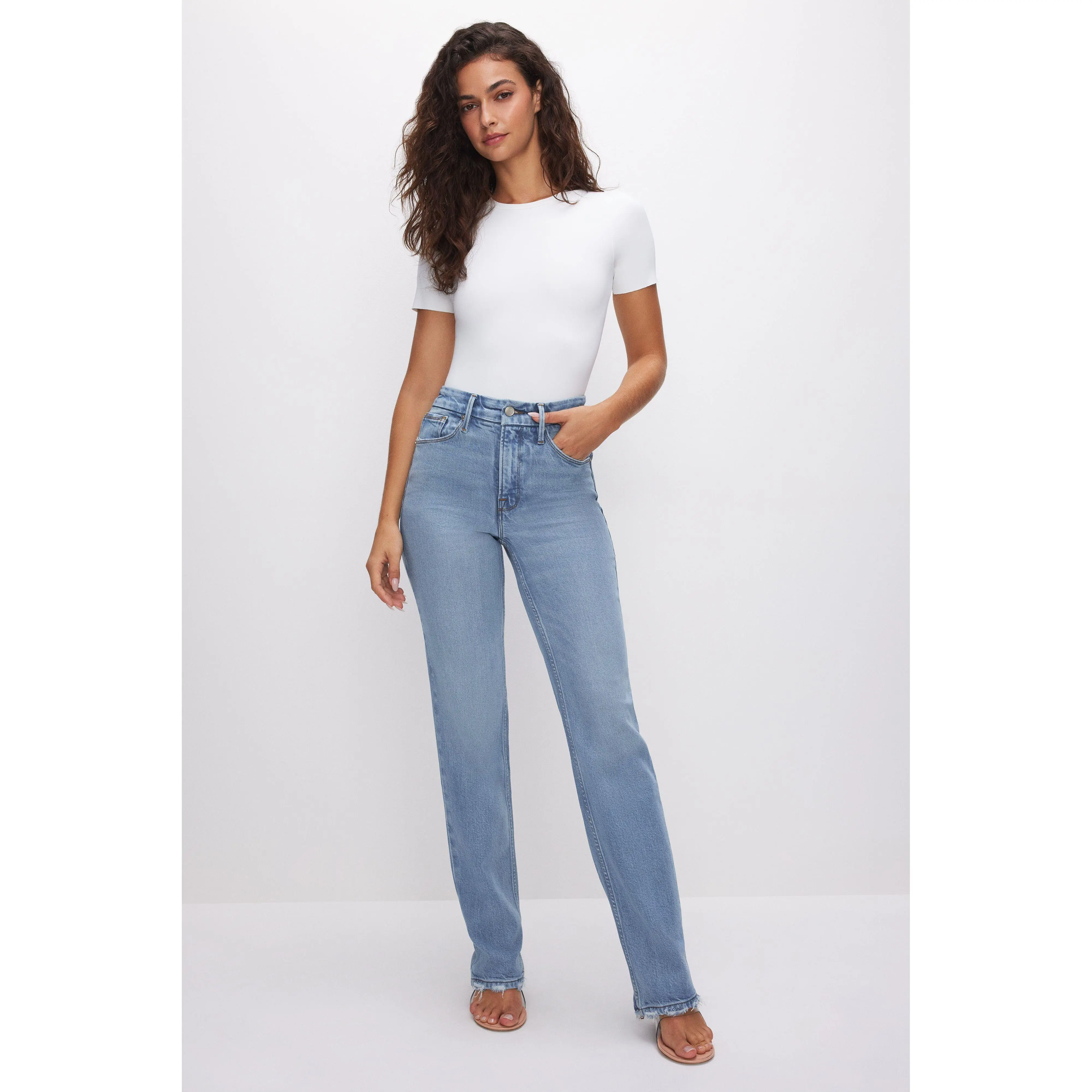 THE SCULPTING MODERN BODYSUIT | WHITE
