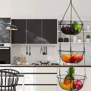 3-Tiered Hanging Fruit Basket