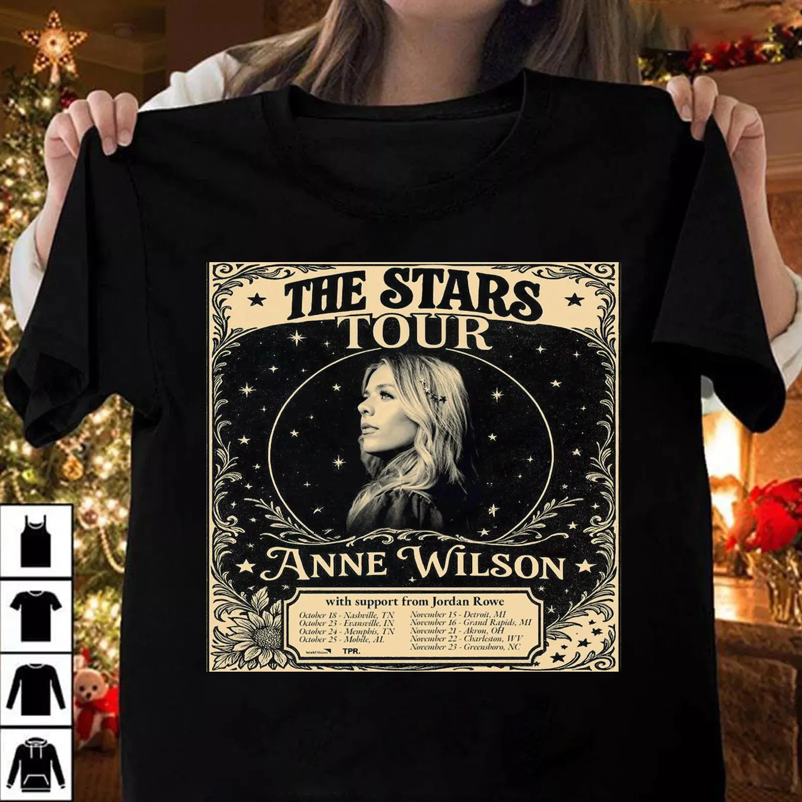 The Stars Tour Anne Wilson Unisex T-Shirt HT0025