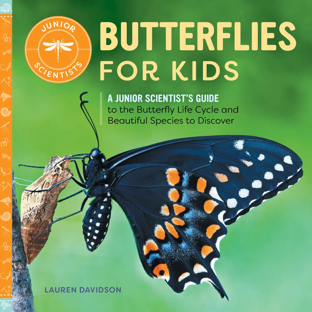 USED Book - Butterflies for Kids: A Junior Scientist's Guide to the Butterfly Life Cycle and Beautiful Species to Discover by Davidson, Lauren (Paperback) - english