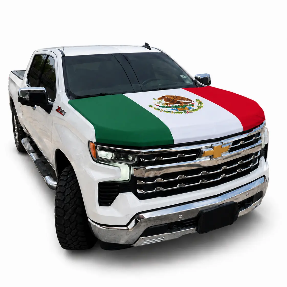 Mexico FLAG Car Hood Cover 4*5ft,Patriotic Mexico  Flag for Car Hood Cover, Engine Flag car  bonnet car flag
