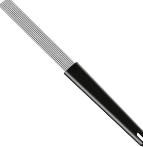 EASTROCK Guiro Scraper Latin Percussion Comb-Style Scraper 12 Inch Professional Scraper Replacement for Various Percussion Instruments