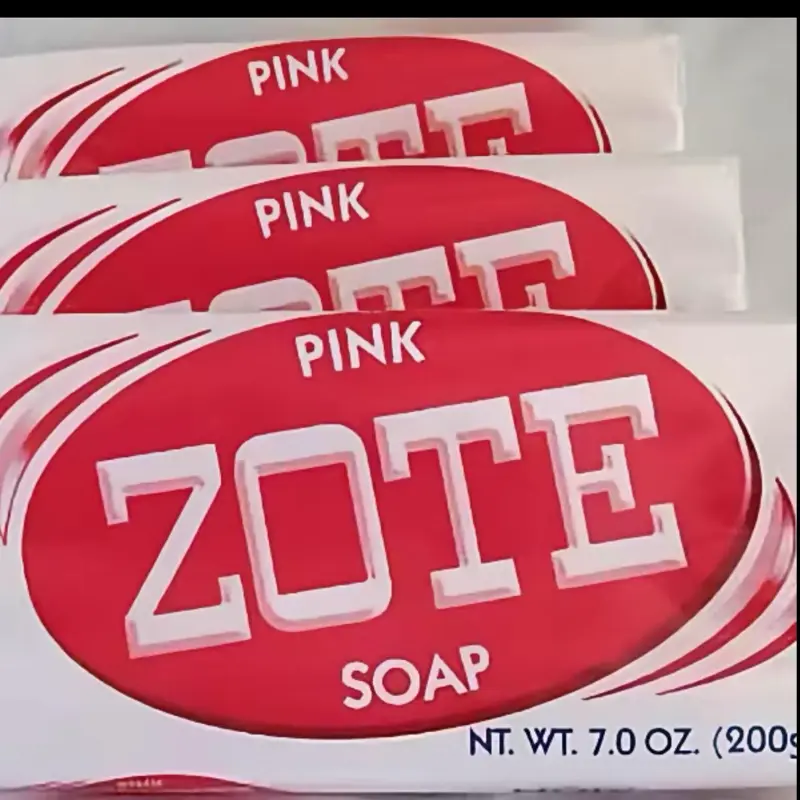 3  Soap Zote pink  Cleansing