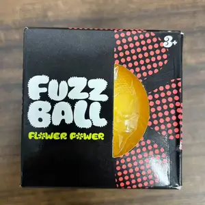 orange fuzz ball