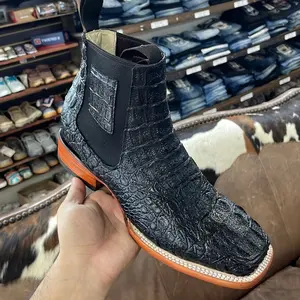 Botín Cocodrilo Nuca grabado Tennessee