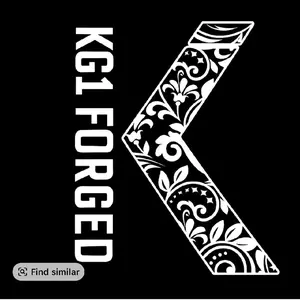 tooled KG decal