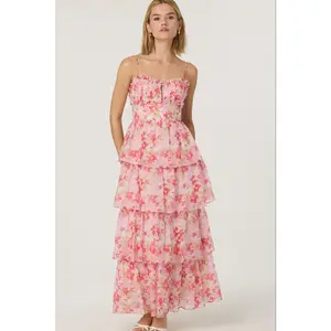 Adrianna Dress - Pink Coral