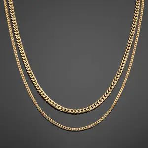 Cuban Link+ Franco Link Stack - Gold RG131+RG120