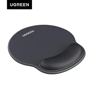 UGREEN Ergonomic Mouse Pad with Wrist Support, Mousepad with Memory Foam Wrist Rest and Non-Slip Base for Computer, Cafe, Home & Office,Gaming and Study,  Office Desk Accessories summerwins
