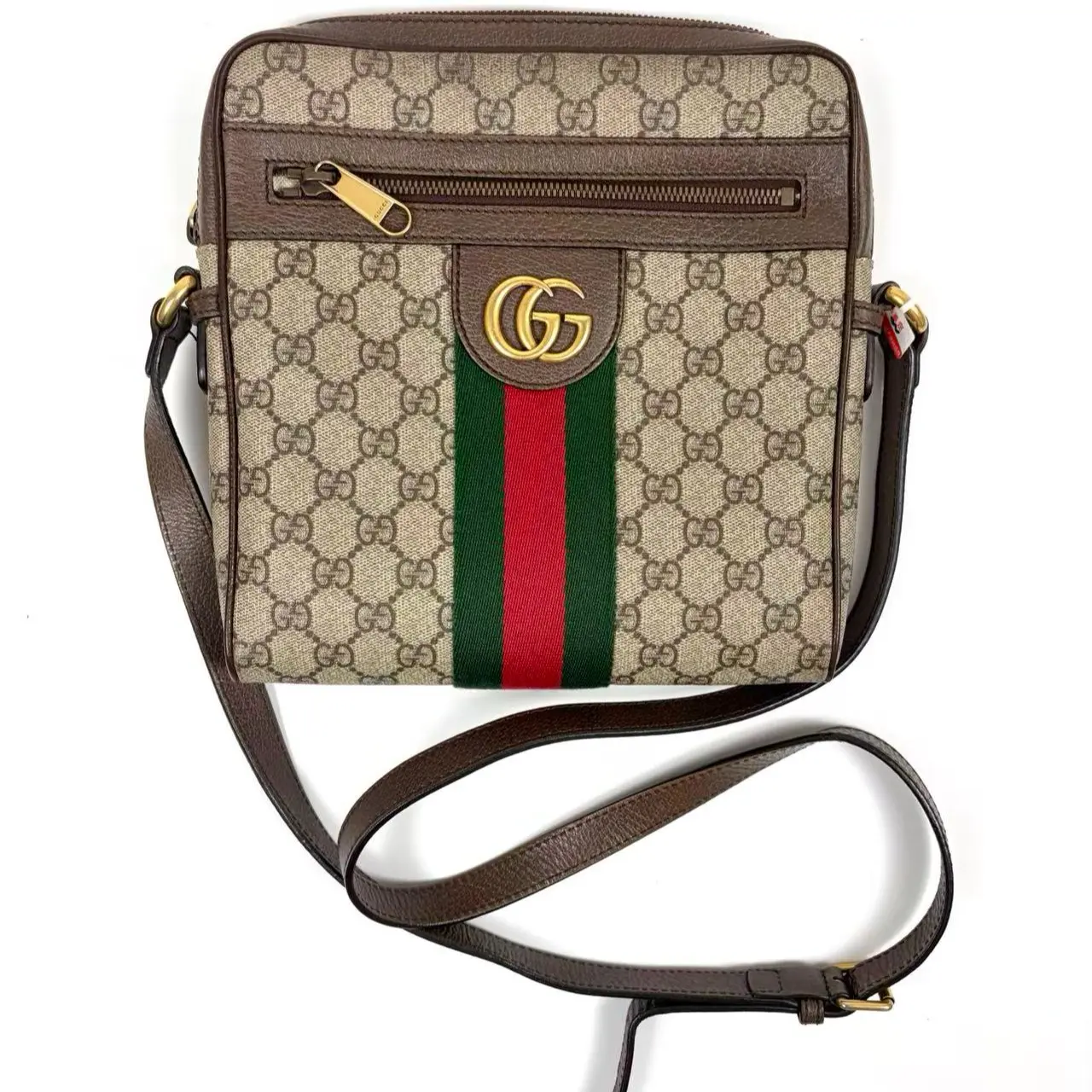 Pre-owned GUCCI canvas Crossbody Bags Crossbody Bag, Designer Accessory for Everyday Use