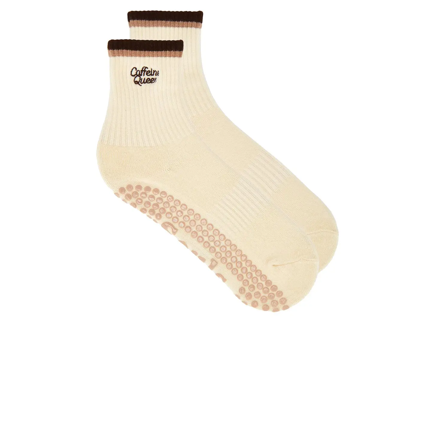 Souls. Caffeine Queen Socks in Cream