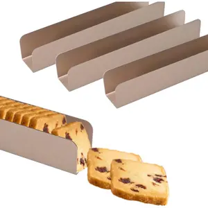 Smooth Fondant Baguette Dessert Baking Mold