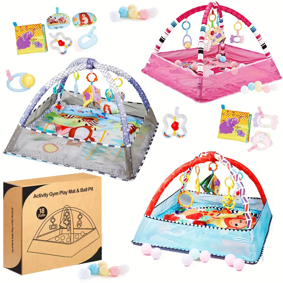Baby play mat, crawling mat, baby climbing mat floor mat, playpen fitness rack toy Baby play mat, crawling mat, baby climbing mat floor mat, playpen fitness rack toy
