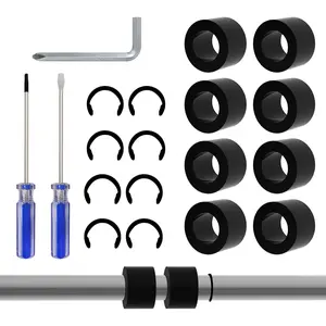 Rubber Roller Replacement Compatible with Cricut Maker for Maker 3, Mat Guide Rubbers for Cricut Repair Accessories (Rings Roller Set)