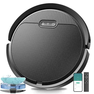 Pureatic 2-in-1 Robot Vacuum Cleaner Mop Combo, 4000Pa Suction Vacuum Cleaner, Robot Vacuum Kit with Voice Control & Self-Charging for Pet Hair & Hard Floors Scheduling the cleaning robot now